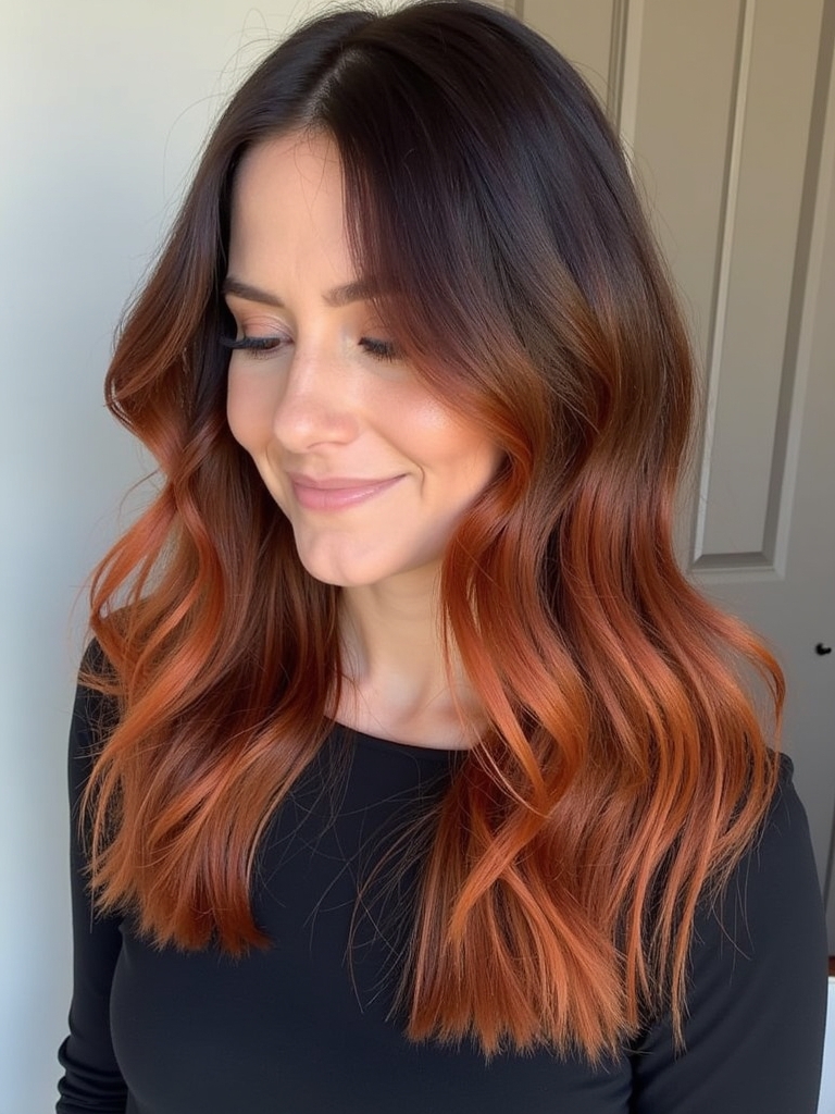 Copper Chocolate Swirl: 39 Copper Hair Color Ideas