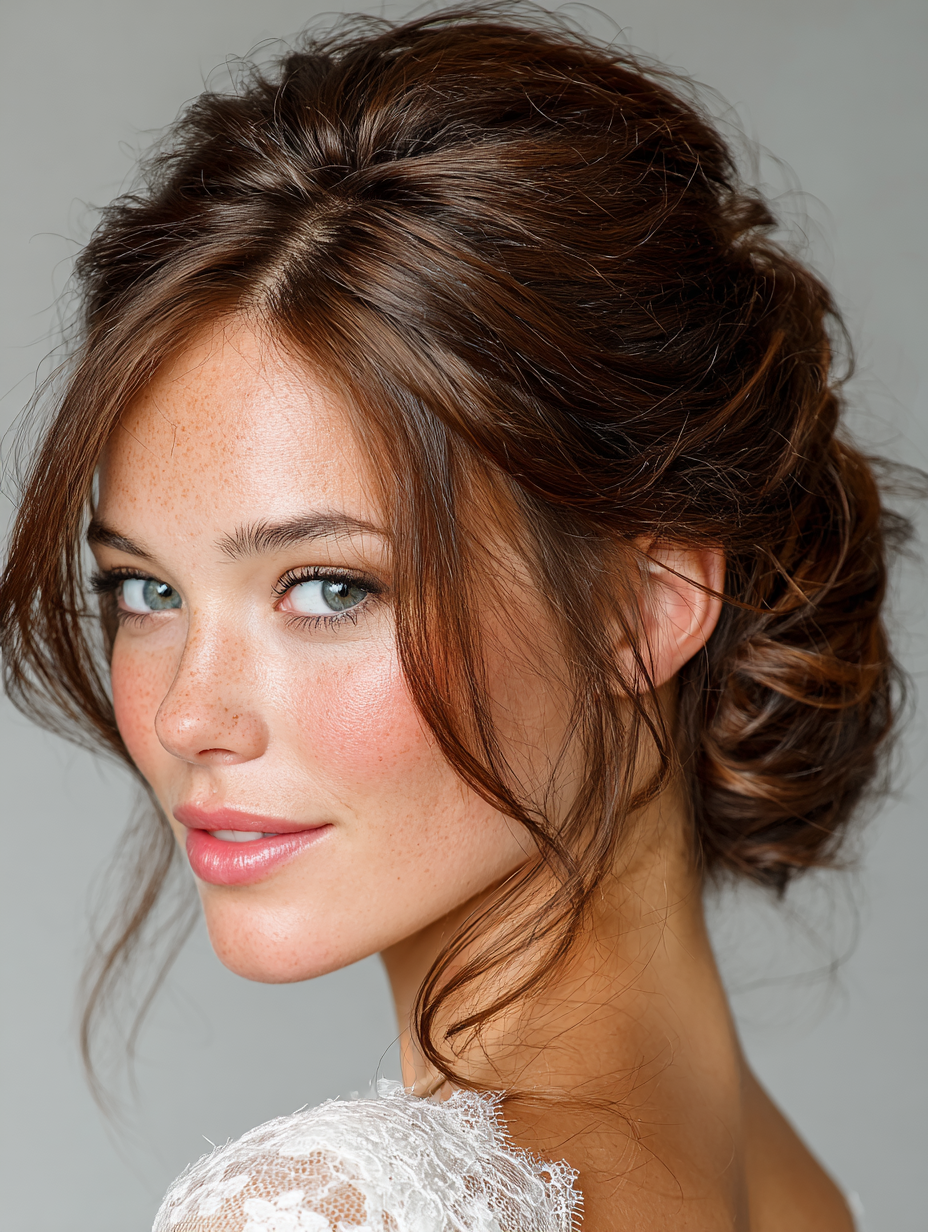 Grad Hairstyles: Classic Chignon for Graduation